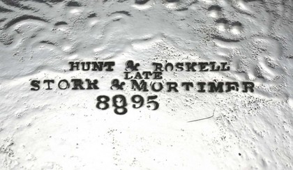 Victorian Silver Wine Bottle Stand - Hunt & Roskell, Late Storr & Mortimer